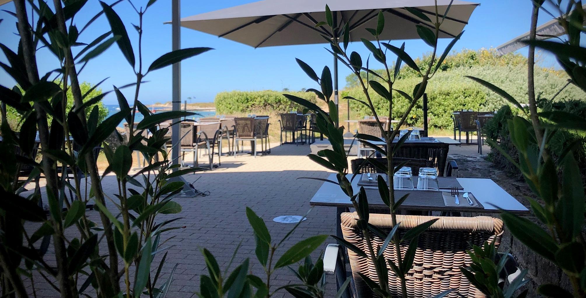 -- Hotel&Restaurant -- LES MOUETTES ----- Larmor Plage - Proche de LORIENT Exterior foto