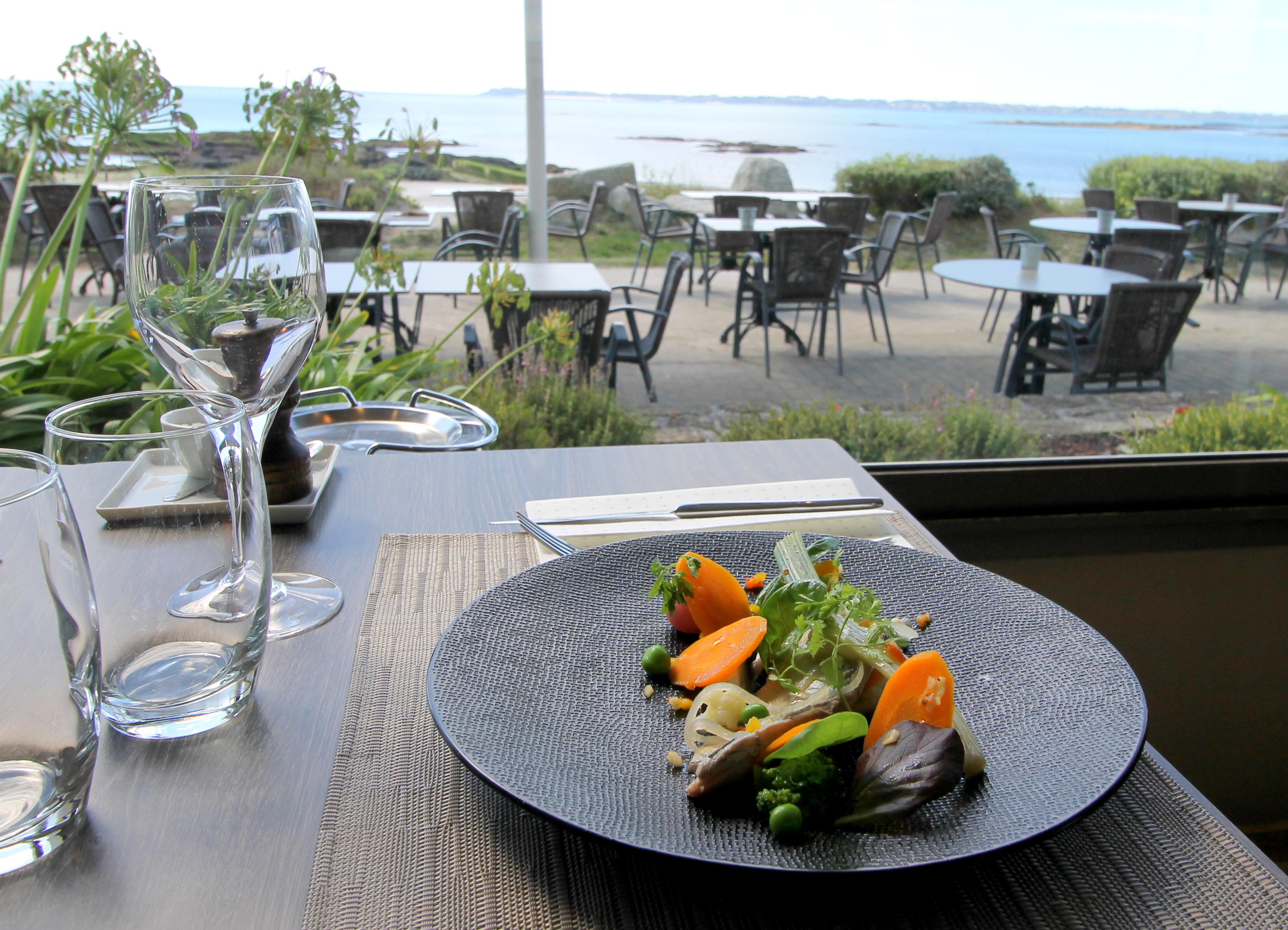 -- Hotel&Restaurant -- LES MOUETTES ----- Larmor Plage - Proche de LORIENT Exterior foto