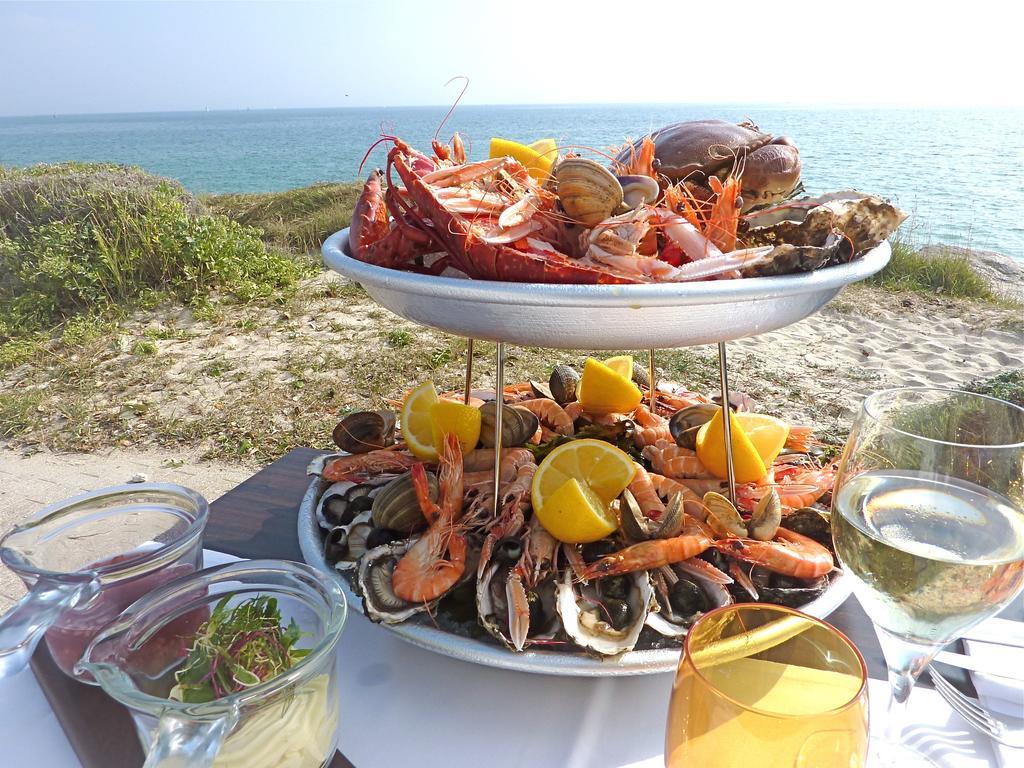 -- Hotel&Restaurant -- LES MOUETTES ----- Larmor Plage - Proche de LORIENT Exterior foto