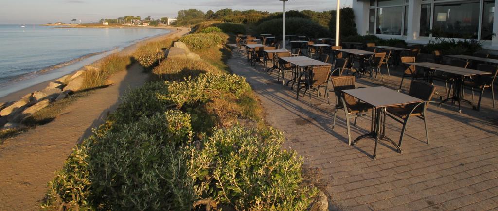 -- Hotel&Restaurant -- LES MOUETTES ----- Larmor Plage - Proche de LORIENT Exterior foto